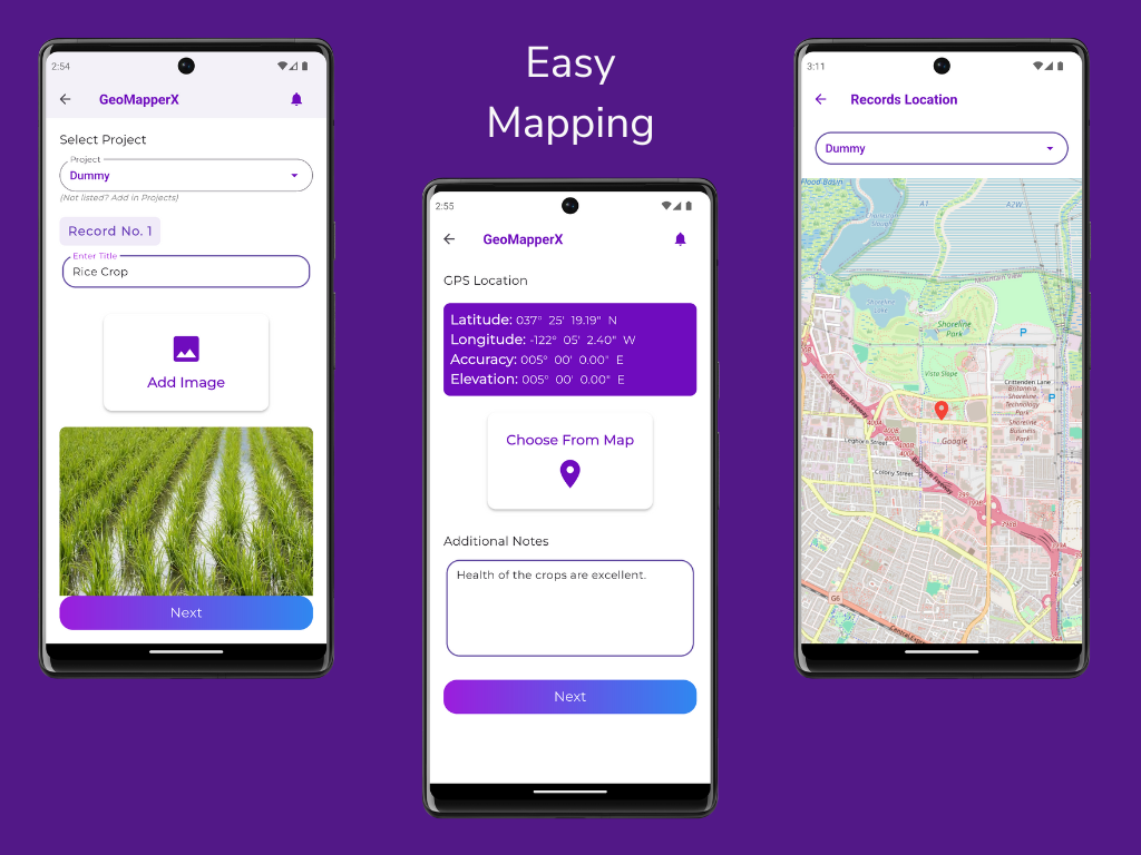 GeoMapperX App Screenshot 3